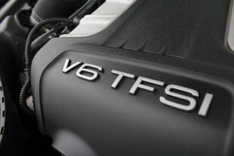 Audi car showing the type of vehicle associated with TFSI petrol engines