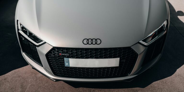 Audi car showing the type of vehicle associated with TFSI petrol engines
