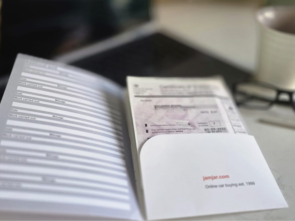Additional Service record pages for additional work such as; safety recalls, brakes, clutches, cambelts etc.